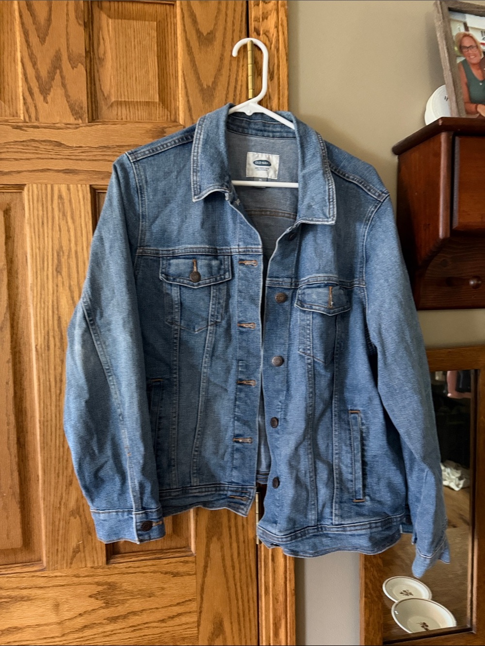 Old Navy Men's Light Blue Denim Jacket